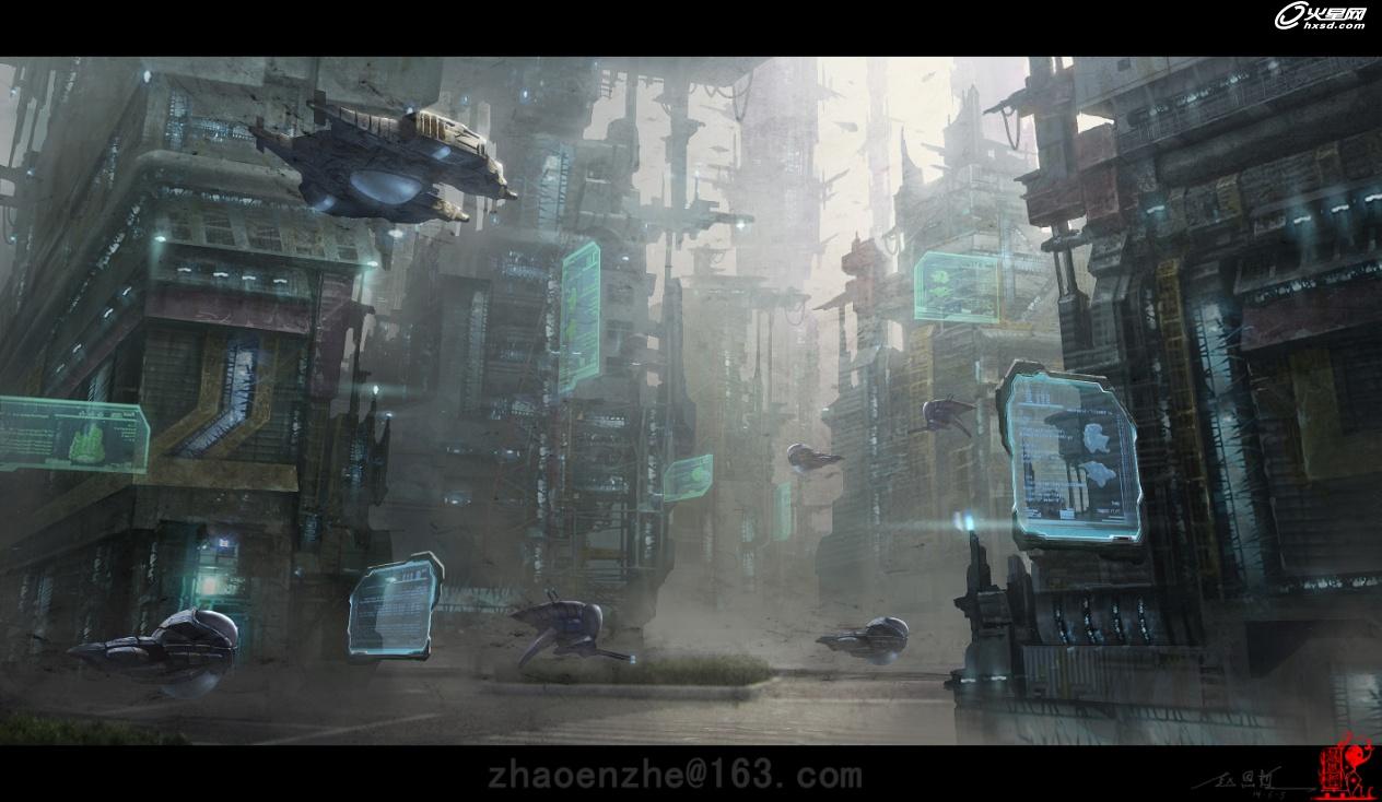 真实还原未来世界 《Industrial Planet–city》制作解析